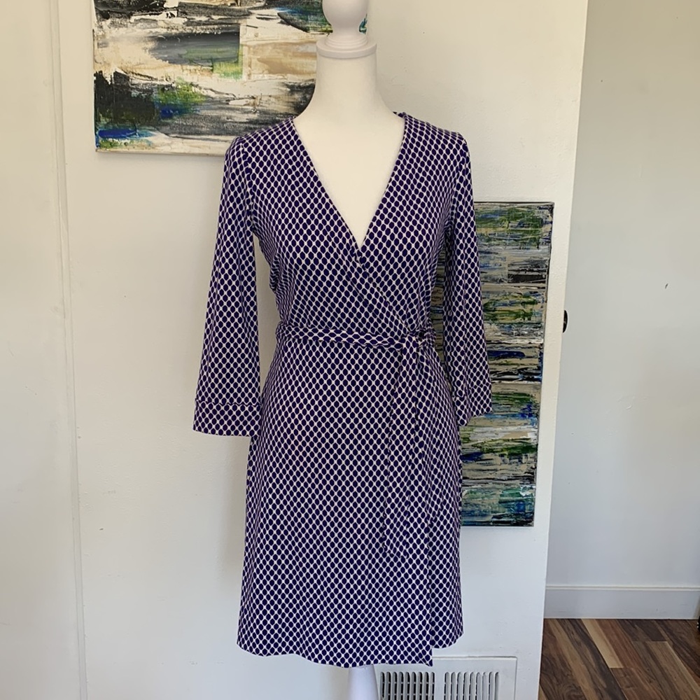 DVF Wrap Dress - Picture 1 of 8